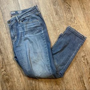Levi Denim Denizen Modern Straight Crop | Size 14